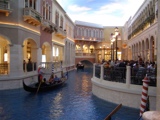 The Venetian Hotel Canals Las Vegas